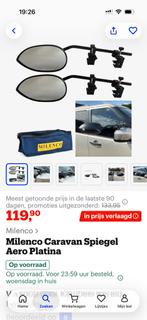 Milenco caravanspiegels, Ophalen of Verzenden, Zo goed als nieuw