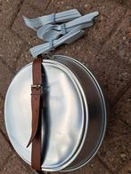 Camping pannen set met lepels, Ophalen of Verzenden, Overige materialen