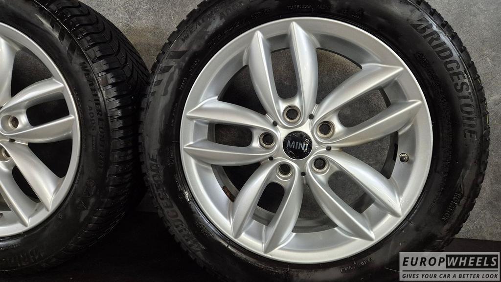 17 inch Mini Countryman R60 R61 Winterbanden Paceman R124, Gebruikt, -, -, Banden en Velgen