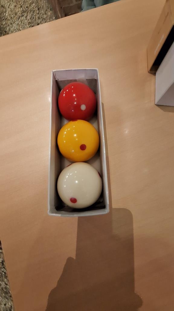 Biljartballen set, Ophalen of Verzenden, Keu of Ballen