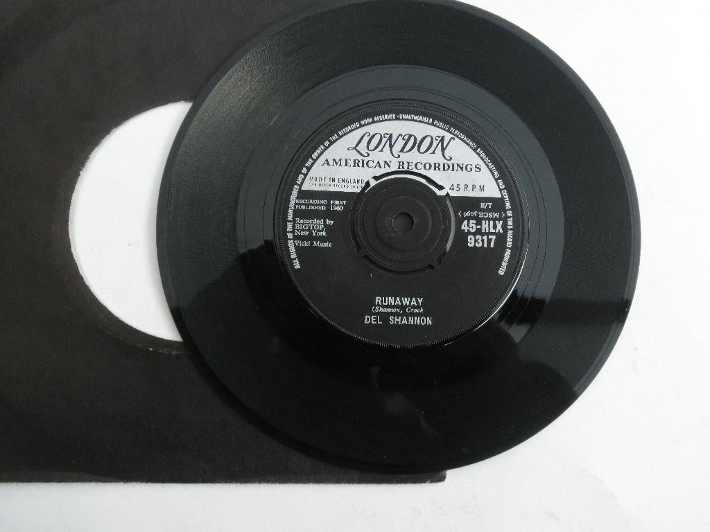 Del Shannon Runaway, Gebruikt, 7 inch, Single, Ophalen of Verzenden