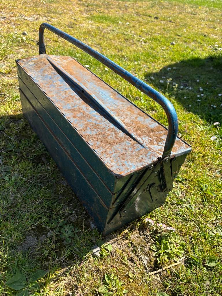Vintage Wesma Gereedschapskist - Robuust en Ruim, Ophalen of Verzenden, Gebruikt