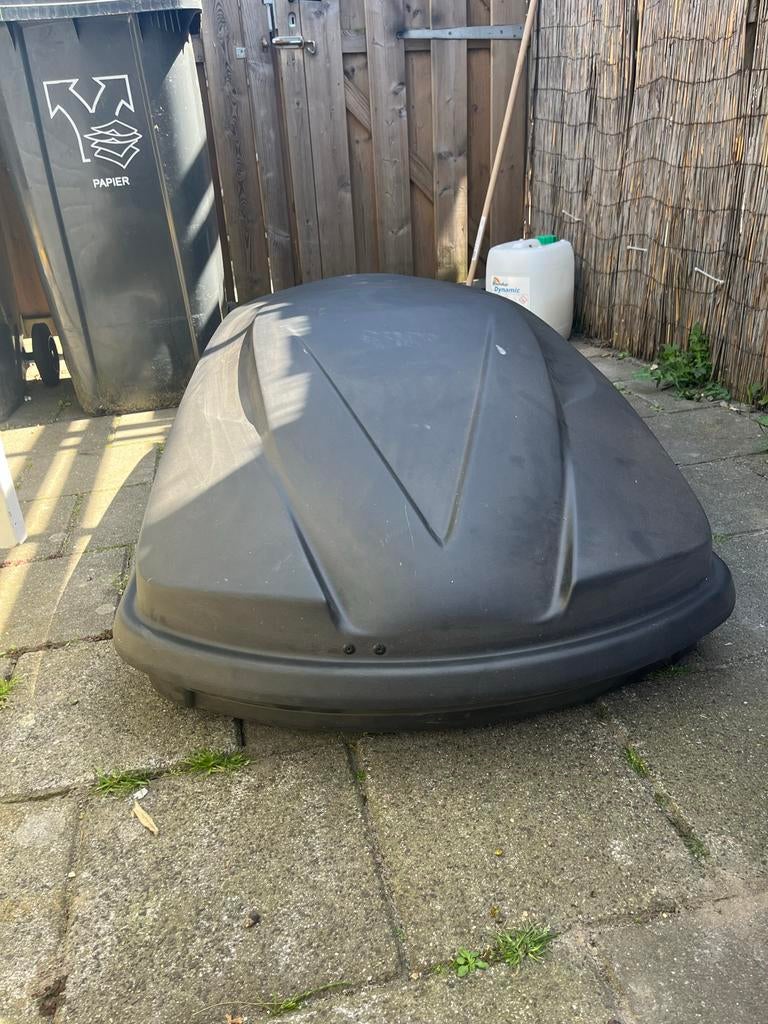 Ruime dakkoffer TBX 370 opel zafira, Auto diversen, Dakkoffers, Ophalen of Verzenden, Zo goed als nieuw