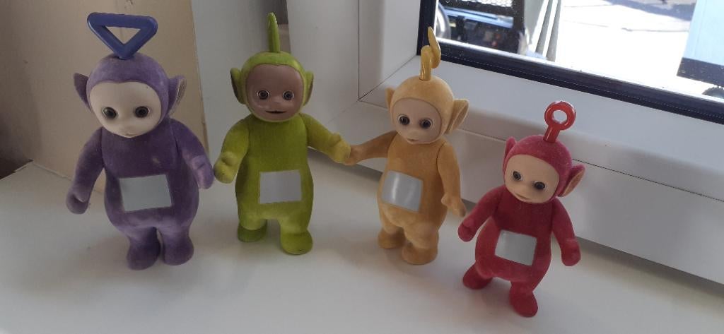 Vintage teletubbies vilt, Ophalen of Verzenden, Gebruikt