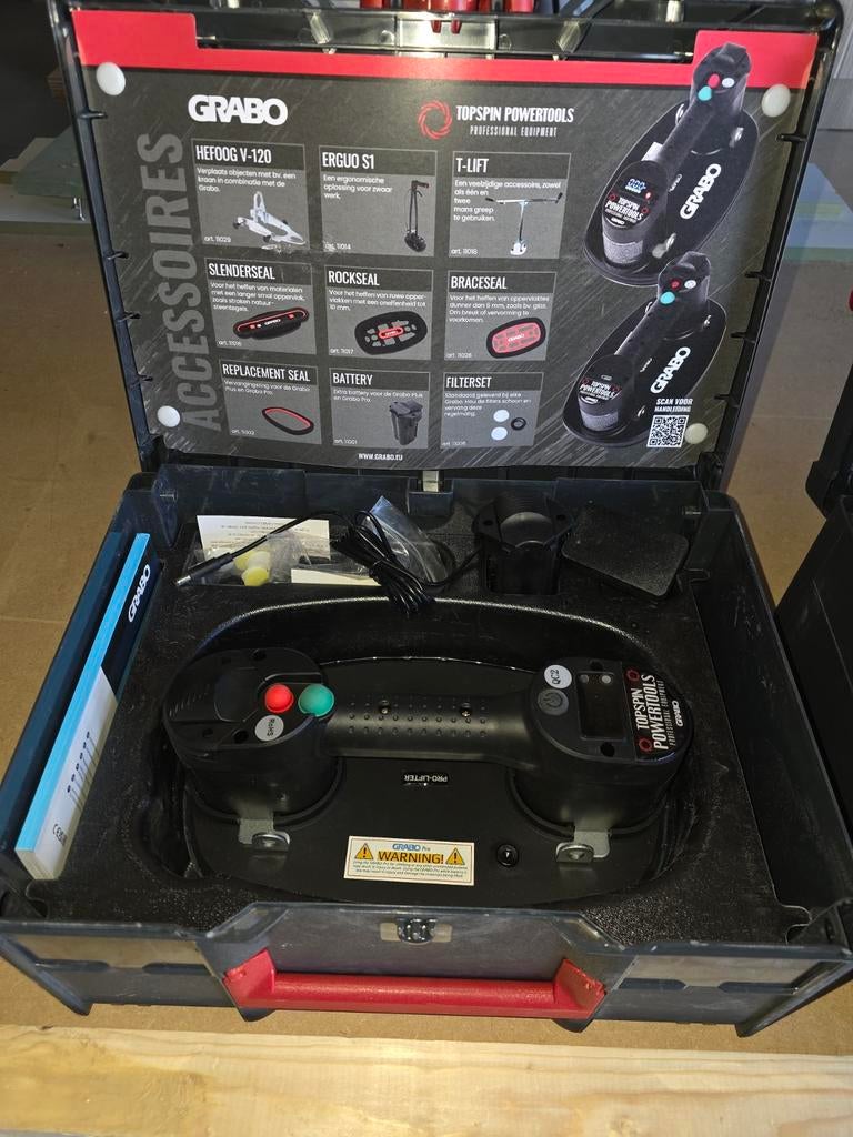 Grabo Elektrische Vacuüm Tegeltiller (2 stuks), Ophalen of Verzenden, Zo goed als nieuw