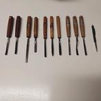 Diverse gutsen voor houtsnijden, carving gereedschap, Ophalen of Verzenden