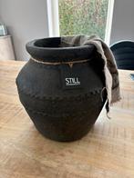 STILL vaas, ca 32 cm hoog, Huis en Inrichting, Woonaccessoires | Vazen, Kunststof, Zwart, Ophalen of Verzenden, Zo goed als nieuw