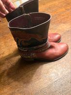 Laura vita  Laarsjes Maat 41 - Bruin met Kleurrijke Details, Ophalen of Verzenden, Gedragen, Bruin, Lage of Enkellaarzen