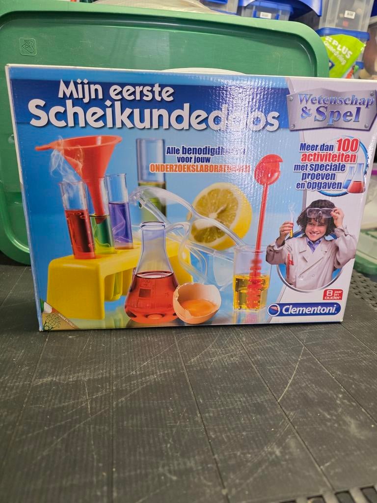 Mijn Eerste Scheikundedoos - Clementoni Wetenschap & Spel, Kinderen en Baby's, Speelgoed | Educatief en Creatief, Ophalen, Nieuw