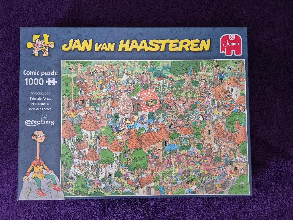Jan van Haasteren,  Eurographics, Falcon, Ravensburger, Ophalen of Verzenden, 500 t/m 1500 stukjes, Zo goed als nieuw, Legpuzzel