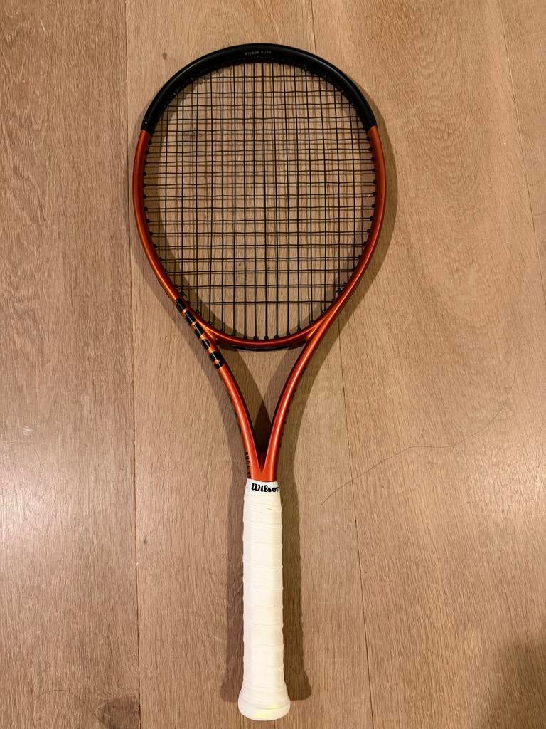 Wilson Burn 100 V5 Tennisracket - Gripmaat L2, L2, Ophalen of Verzenden, Zo goed als nieuw, Wilson