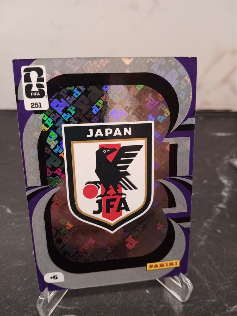 Panini FIFA 251 Japan JFA voetbalplaatje, Ophalen of Verzenden