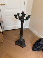 Grote bronzen kandelaar, Antiek en Kunst, Ophalen, Koper of Brons
