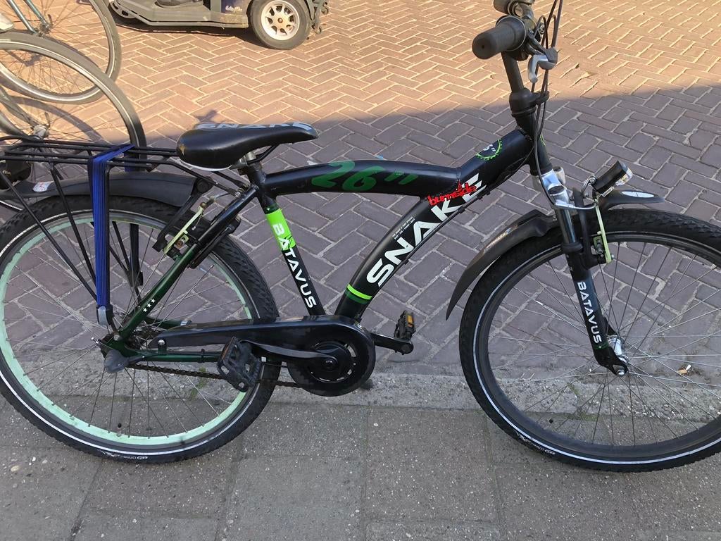 Batavus Snake Jongensfiets 26 inch N3, Ophalen of Verzenden, Zo goed als nieuw, 26 inch of meer