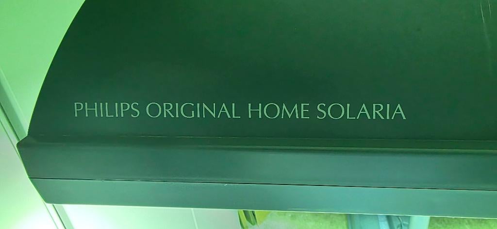 zonnebank verrijdbaar inklapbaar original home solaria, Witgoed en Apparatuur, Ophalen, Gebruikt, Zonnebank enkelzijdig, Minder dan 10 lampen