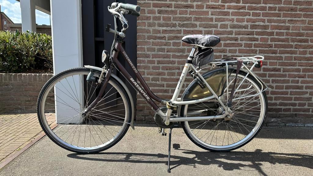 Batavus damesfiets Intermezzo, Fietsen en Brommers, Gebruikt, Velgrem, Batavus, Versnellingen
