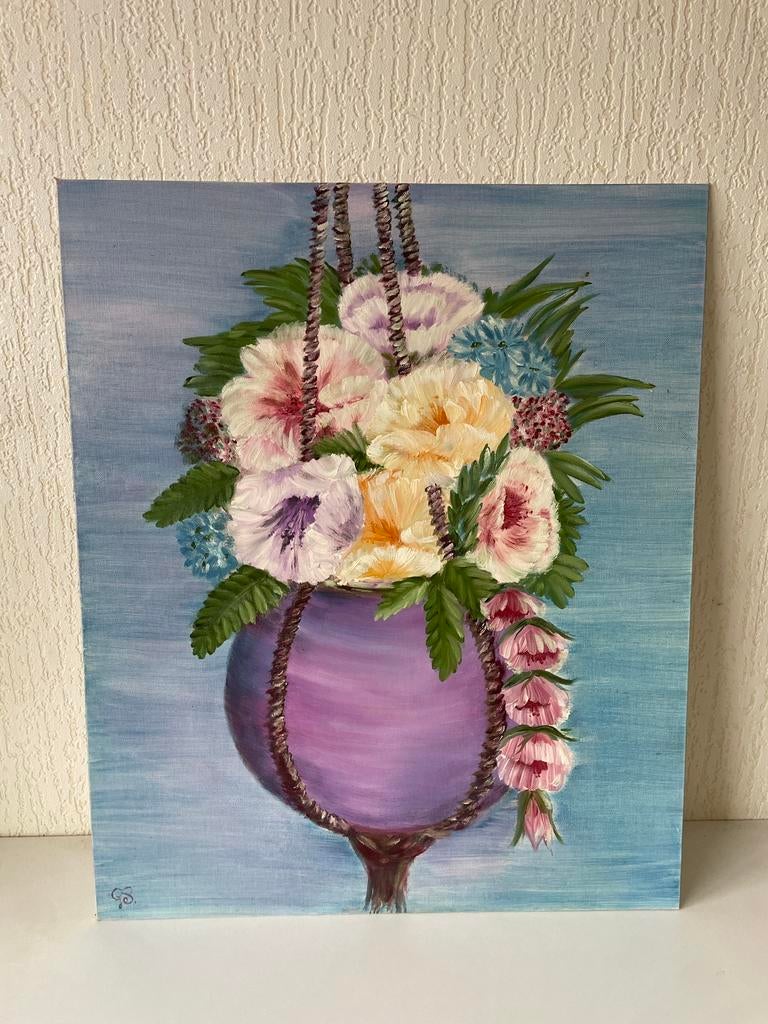 Schilderij De Zwevende Zachtheid Gerda Slingerland, Ophalen