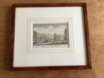 KOPERGRAVURE  KASTEEL  van BUREN - 1750, Ophalen of Verzenden