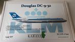 Karaya 1/144 Douglas DC-9-32 KLM, Ophalen of Verzenden, Gebruikt, 1:144 tot 1:200, Overige merken