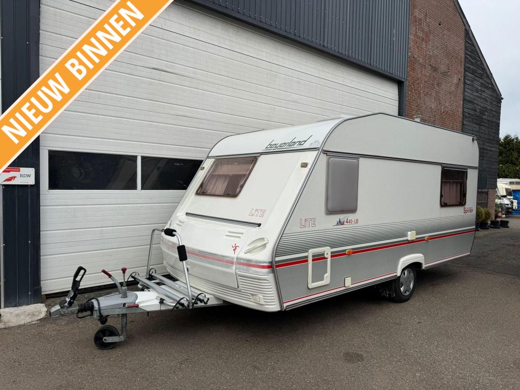 Beyerland Sprinter Lite 440 + mover + luifel, Caravans en Kamperen, Schokbreker, Bedrijf, Treinzit, 750 - 1000 kg