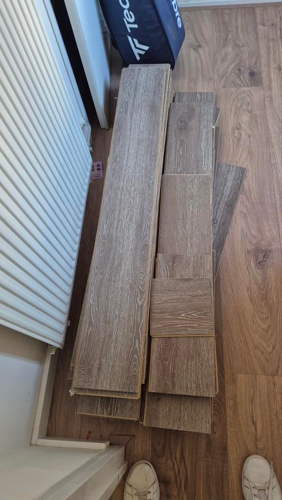 Laminaat 8/9 m²  gratis op te halen, Ophalen of Verzenden