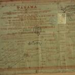 Antieke Franse obligatie Panama Kanaal – 1888, Ophalen of Verzenden