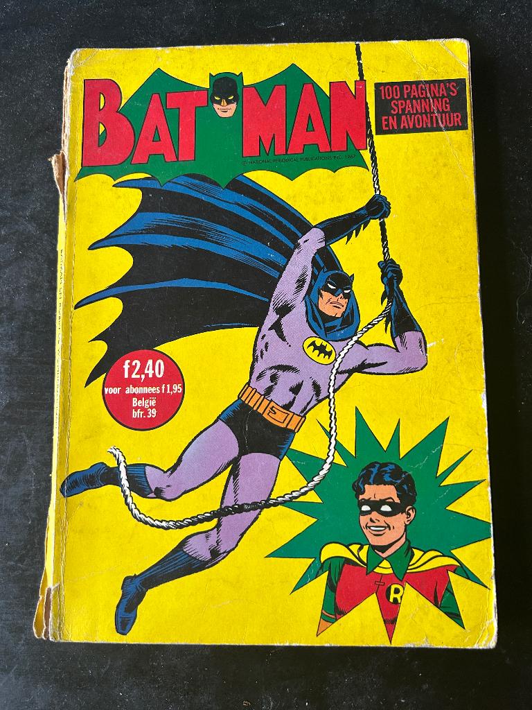 Batman album (NL)  1967  DC comics, De geïllustreerde pers, Europa, Ophalen of Verzenden, Gelezen