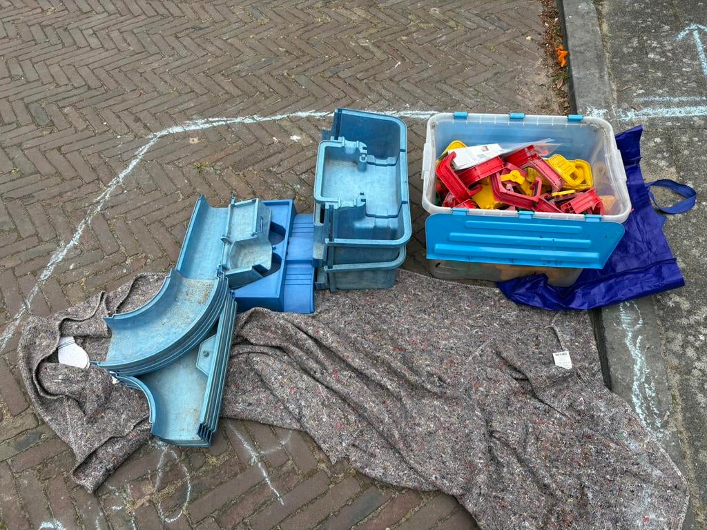 Aquaplay, Ophalen, Gebruikt