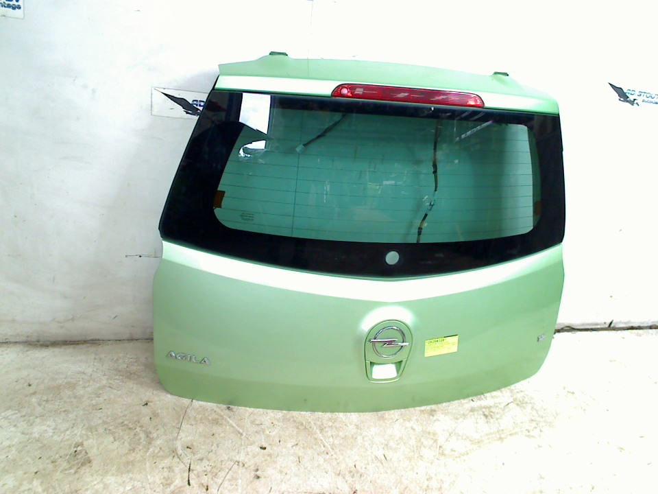 Achterklep Opel Agila (B) (2008-04/2012-10), Gebruikt, Bahnhofsplatz, Rüsselsheim am Main 65423, , Duitsland, Opel, Opel Automobile GmbH