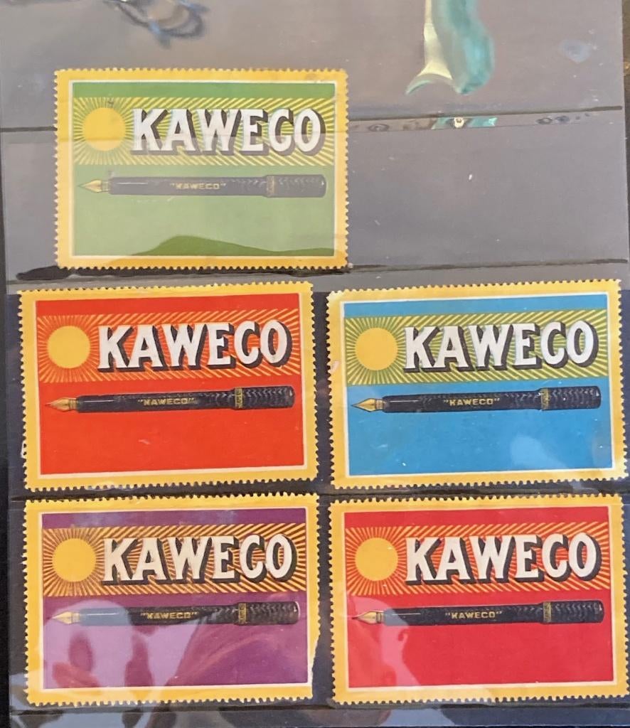 Kaweco (vulpenmerk) sluitzegels, Verzenden, Zo goed als nieuw, Gebruiksvoorwerp