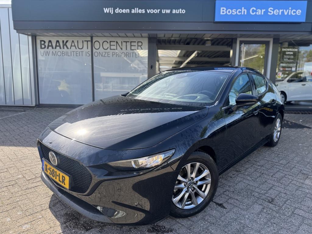 Mazda 3 2.0 SA-X 180 Comfort | Bose | Camera (bj 2021), Keurmerk '100% Onderhouden', Stof, Gebruikt, 4 cilinders