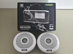 Fusion Marine Audio Set: MS-RA50 + MS-FR402 Speaker + Blueto, Ophalen of Verzenden, Zo goed als nieuw