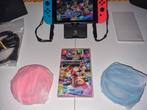 NINTENDO SWITCH NIEUW MODEL (2023) MARIO KART BUNDEL, Ophalen of Verzenden, Gebruikt, Met 2 controllers, Met harde schijf