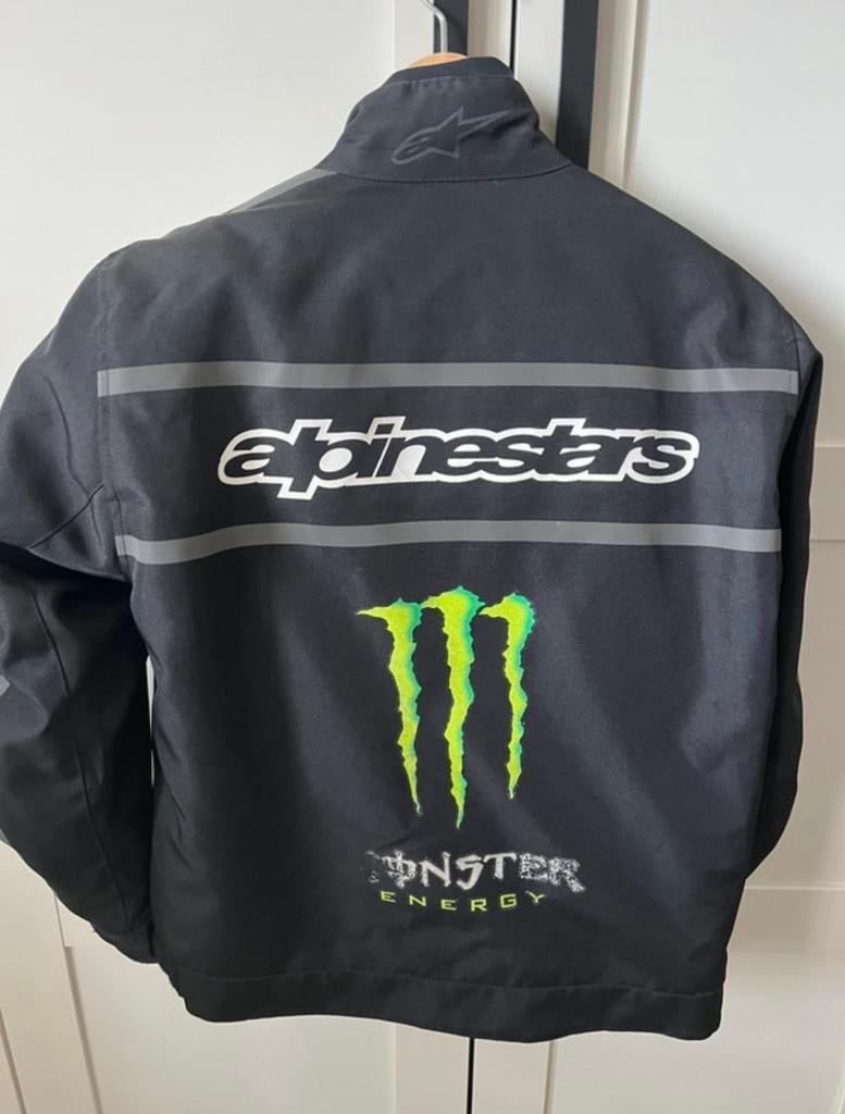 Alpinestars Monster Energy Motorjas - Maat M, Ophalen of Verzenden, Tweedehands, Heren, Jas | textiel
