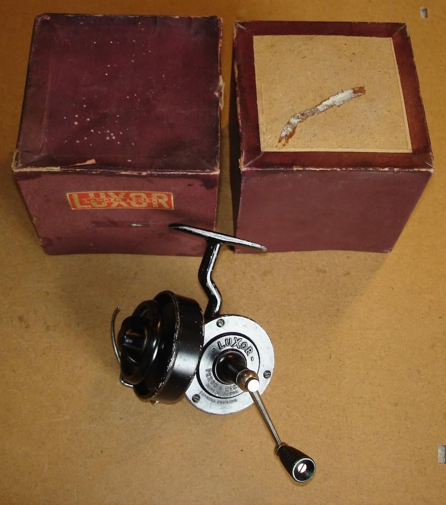 zeer oud vintage Luxor molentje met doos, Watersport en Boten, Ophalen of Verzenden, Gebruikt, Molen