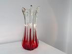 Murano Sixties Vaas rood, Antiek en Kunst, Ophalen of Verzenden
