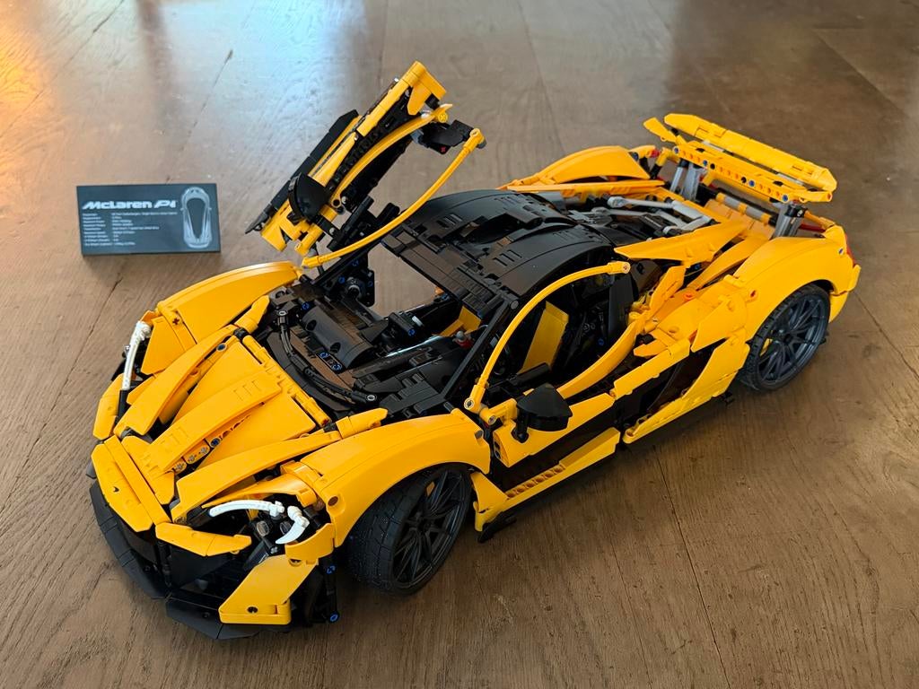 Lego McLaren P1 (42172) - Compleet met dozen en handleiding., Ophalen of Verzenden, Zo goed als nieuw, Complete set, Lego