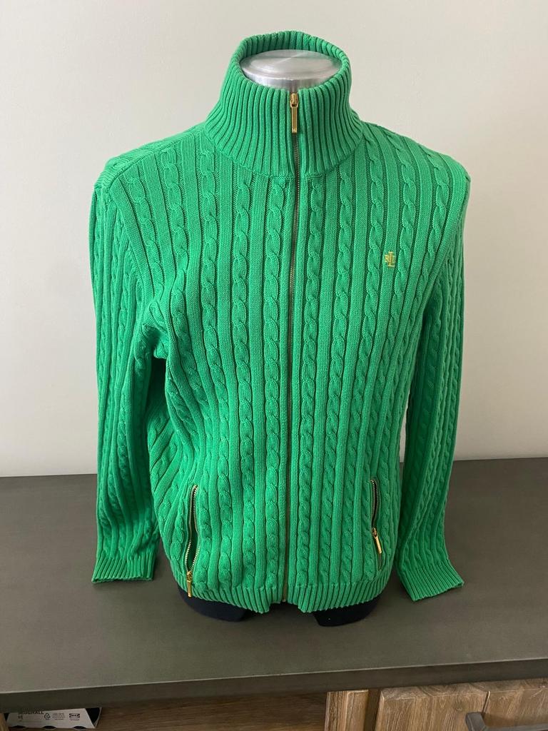 Ralph Lauren Groen Vest Maat XL, Ophalen, Zo goed als nieuw, Maat 46/48 (XL) of groter, Groen