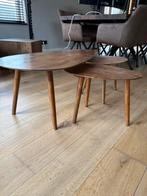 Kumara tafelset Karwei salontafel en 2 bijzettafels, Ophalen, Zo goed als nieuw, 75 m² of meer, Tapijttegels