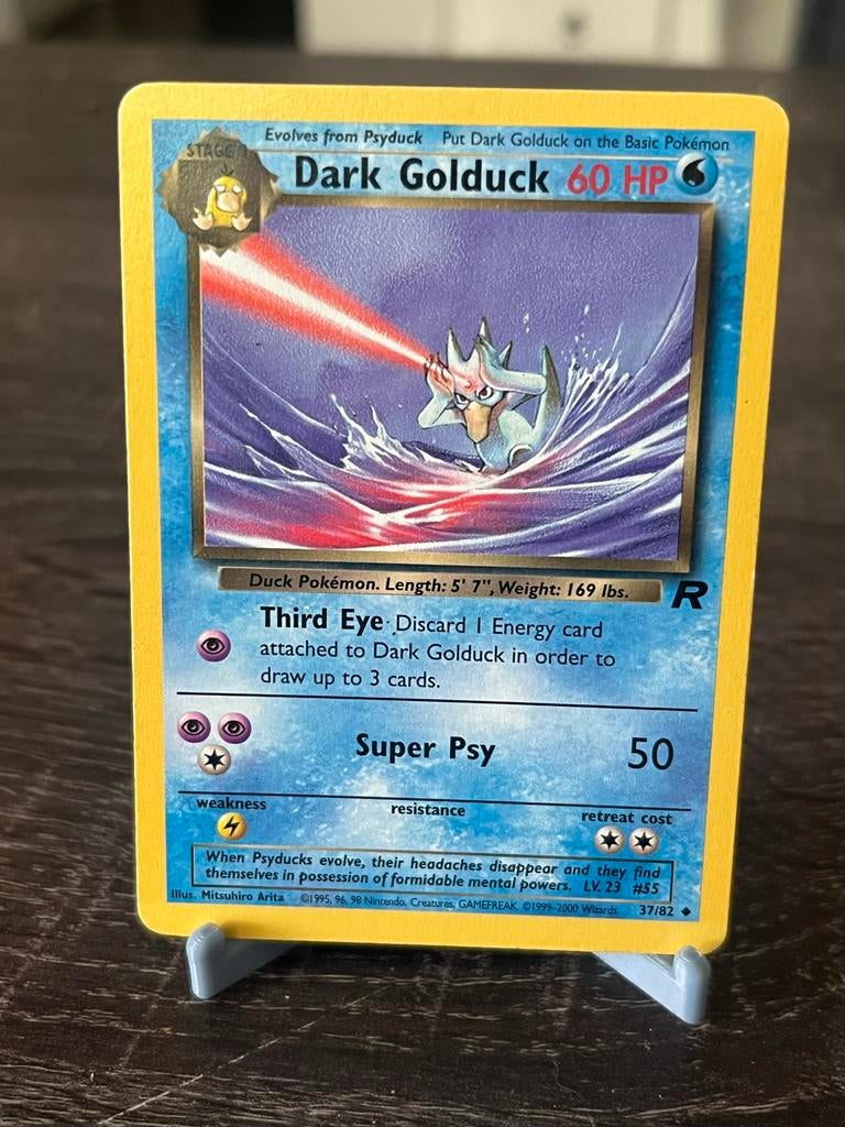 Dark Golduck (37/82) - Team Rocket - Good, Ophalen of Verzenden, Gebruikt, Losse kaart