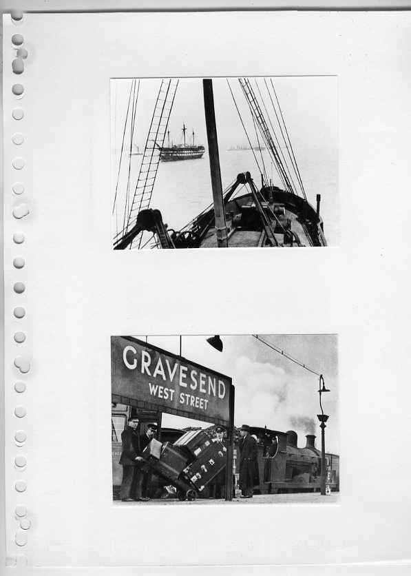 scheepvaart-grootformaat/foto-GRAVESEND, Ophalen of Verzenden, Zo goed als nieuw, Boek of Tijdschrift