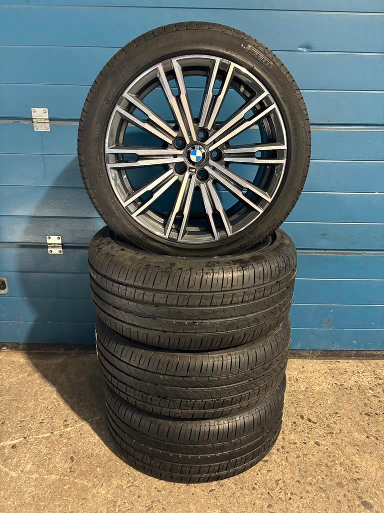 Originele BMW 3 / 4 Serie Styling 790M - 18 inch met Zomer, Ophalen, 18 inch, Gebruikt, Banden en Velgen