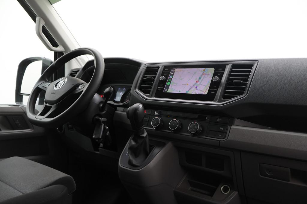 Volkswagen Crafter 35 2.0 TDI L3H3 177pk DSG Comfortline 3-Z, Stof, Gebruikt, Zwart, 4 cilinders