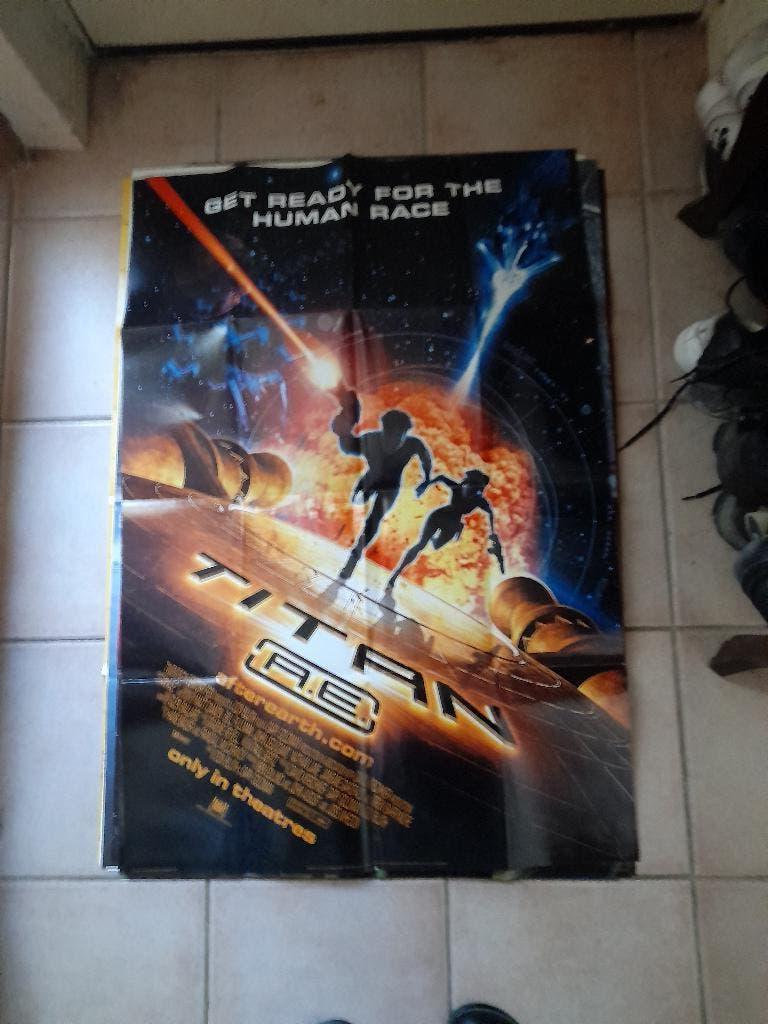 Titan Filmposter, Rechthoekig Staand, Ophalen of Verzenden, Zo goed als nieuw, A1 t/m A3