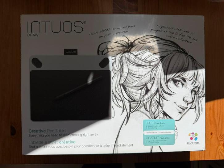 Wacom Draw intuos tekentablet compleet, Computers en Software, Tekentablets, Zo goed als nieuw, Ophalen