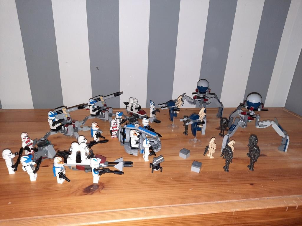 Lego star wars clone wars sets, Ophalen of Verzenden, Zo goed als nieuw, Lego