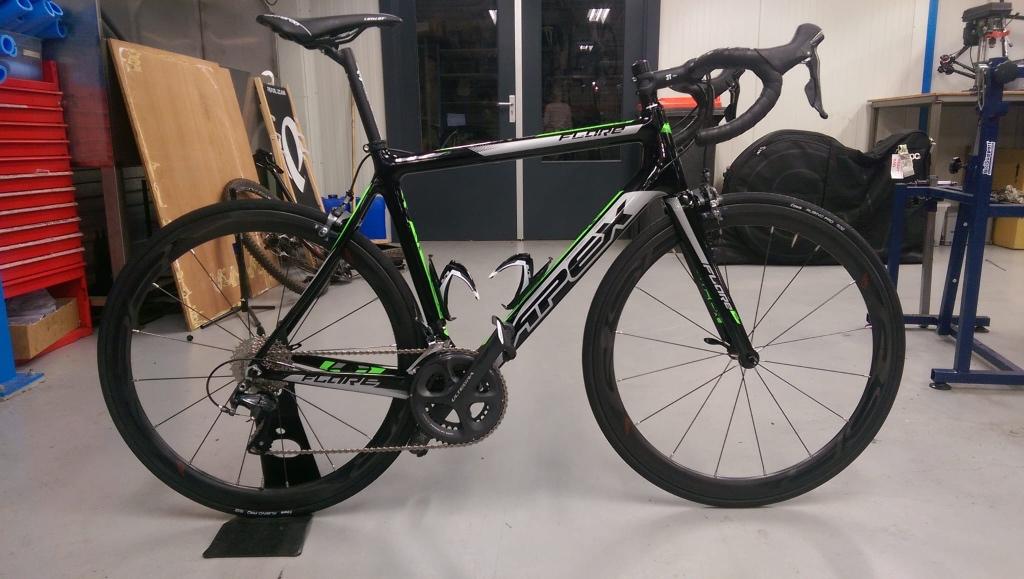 Racefiets, Carbon, Zo goed als nieuw, 57 tot 61 cm, Meer dan 20 versnellingen