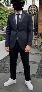 Zwart galapak / smoking, maat 50, Kleding | Heren, Kostuums en Colberts, Ophalen of Verzenden