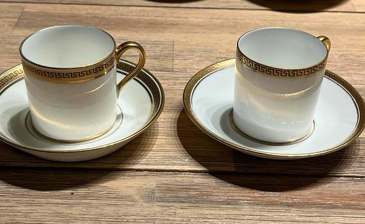 Vintage Kopjes en Schotels - Cauldon China & Coalport, Antiek en Kunst, Ophalen of Verzenden