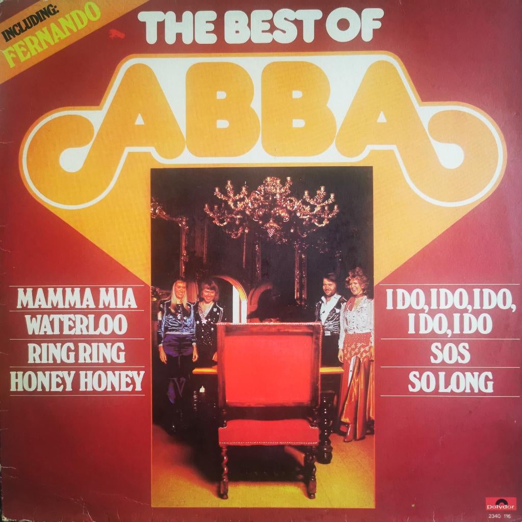 Abba -The Best Of  Lp, Cd's en Dvd's, Vinyl | Pop, Ophalen of Verzenden, Gebruikt, 12 inch
